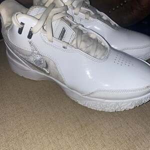 Nike Zoom LeBron NXXT Gen AMPD 'White Metallic Silver sz 7.5